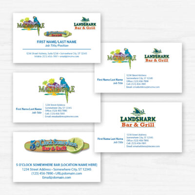 IMC Margaritaville Business Cards Category Thumbnail